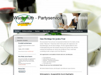 wassmuth-partyservice.de Webseite Vorschau
