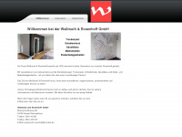 wassmuth-rosenhoff.de Webseite Vorschau