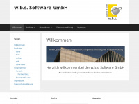 wbs-software.de Webseite Vorschau