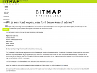 bitmap.nl Webseite Vorschau