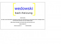 wedowski.de Webseite Vorschau
