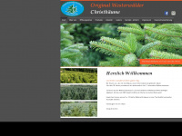 ww-christbaum.de Webseite Vorschau