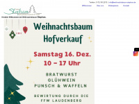 weihnachtsbaum-stephan.de Webseite Vorschau
