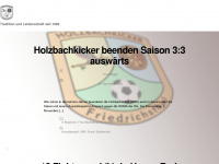 holzbachkicker.de Webseite Vorschau