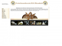 kaninchenzuchtverein-blessenbach.de Webseite Vorschau