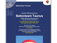 ballonteam-taunus.de Webseite Vorschau
