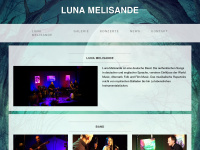 luna-melisande.com Webseite Vorschau