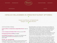 restaurant-spitzweg.de Webseite Vorschau