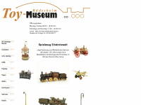 toy-museum.de Webseite Vorschau