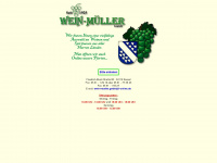 wein-mueller.com Webseite Vorschau