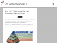 weinkenner-diplom.de Webseite Vorschau