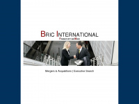 bric-international.de Webseite Vorschau