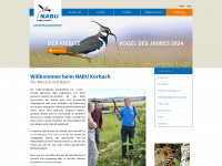nabu-korbach.de Webseite Vorschau