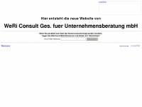 wericonsult.de Webseite Vorschau