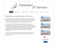 fleischer-it.de Webseite Vorschau