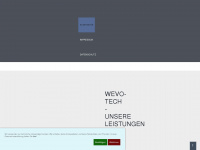 wevo-tech.de Webseite Vorschau