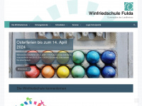 winfriedschule-fulda.de Webseite Vorschau