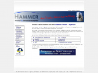 hammer-personal.de Webseite Vorschau