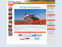 wockenfuss-agrartec.de Webseite Vorschau