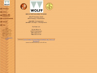wolff-parkett.de Webseite Vorschau