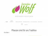 wolf-gartenbau.de Webseite Vorschau
