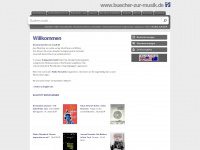 buecher-zur-musik.de Webseite Vorschau
