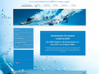 wsv-delphin.de Webseite Vorschau