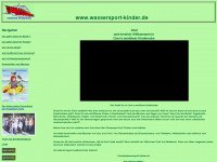 wassersport-kinder.de Webseite Vorschau