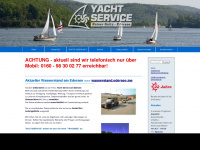 yachtservice-edersee.de Webseite Vorschau