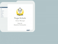 yogaschule-weniger.de Webseite Vorschau