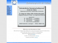 zae-ne.de Webseite Vorschau