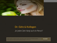 zahnarzt-goetz.de Webseite Vorschau