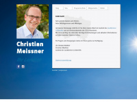christian-meissner.de Webseite Vorschau