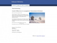 dekanat-michelau.de Webseite Vorschau