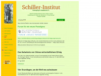 schiller-institut.de Webseite Vorschau