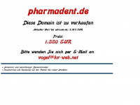 pharmadent.de Webseite Vorschau