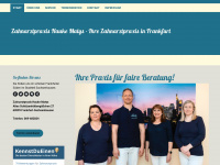 zahnarztpraxis-matys.de Webseite Vorschau