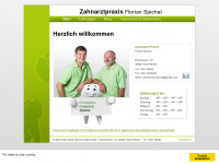 zahnarzt-spichal.de Webseite Vorschau