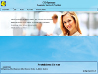 gk-systeme.de Webseite Vorschau