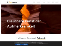 zenpower.de Webseite Vorschau