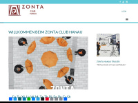zonta-hanau.de Webseite Vorschau