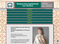 atelier-vonknorre.de Webseite Vorschau