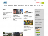 adap.de Webseite Vorschau