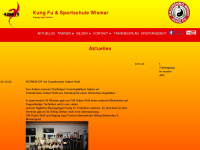 kungfu-wismar.de Webseite Vorschau