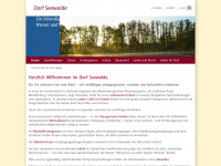 seewalde.de Webseite Vorschau