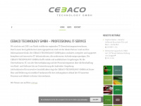 cebaco.de Webseite Vorschau
