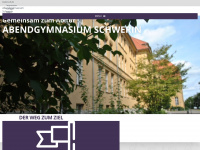 abendgymnasium-schwerin.de Webseite Vorschau