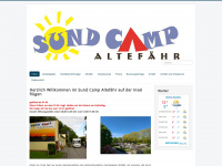 sund-camp.de Webseite Vorschau