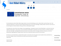 amt-roebel-mueritz.de Webseite Vorschau