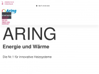 aring.de Webseite Vorschau